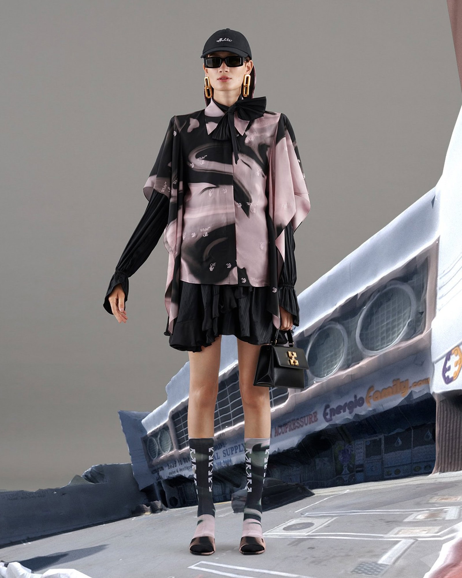 Creative director in fashion and art, showcasing innovative designs and bold style.